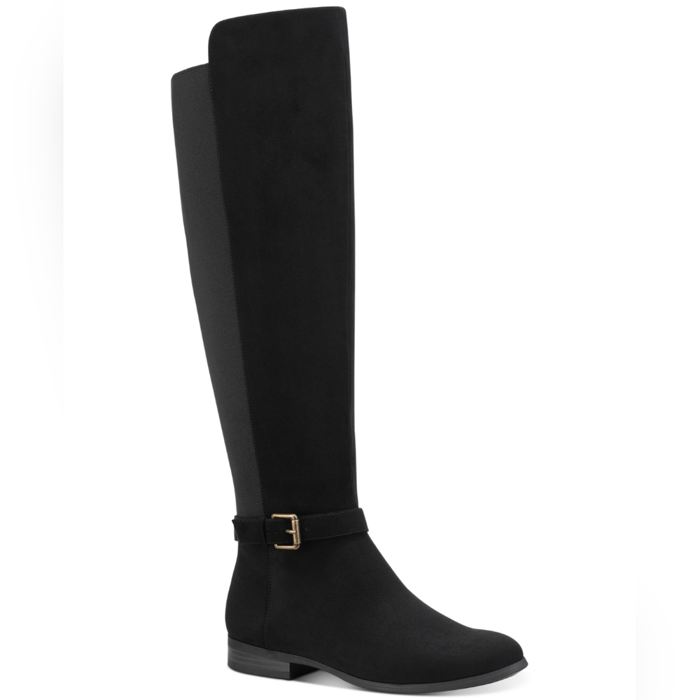 Style & Co Kimmball Wide-Calf Over-the-Knee Boots, like new